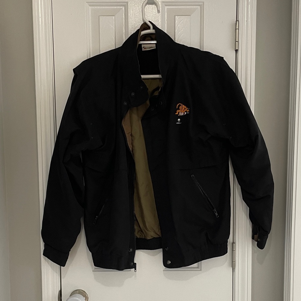 Disney Black Bomber Jacket with Embroidered Detail